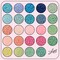 John Bead 12500pcs Assorted 24 Colors Glass Seed Beads 8/0 Jewelry Making Bead Box